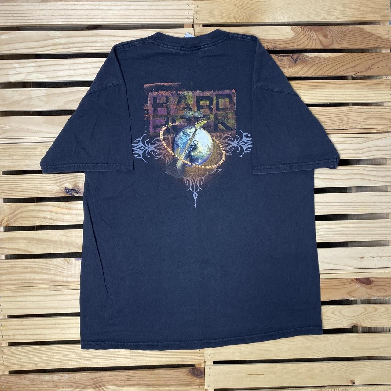 Hard Rock Cafe Vintage Hard Rock Cafe Canada Faded Black Y2K Tee Size Large Size US L / EU 52-54 / 3 - 1 Thumbnail