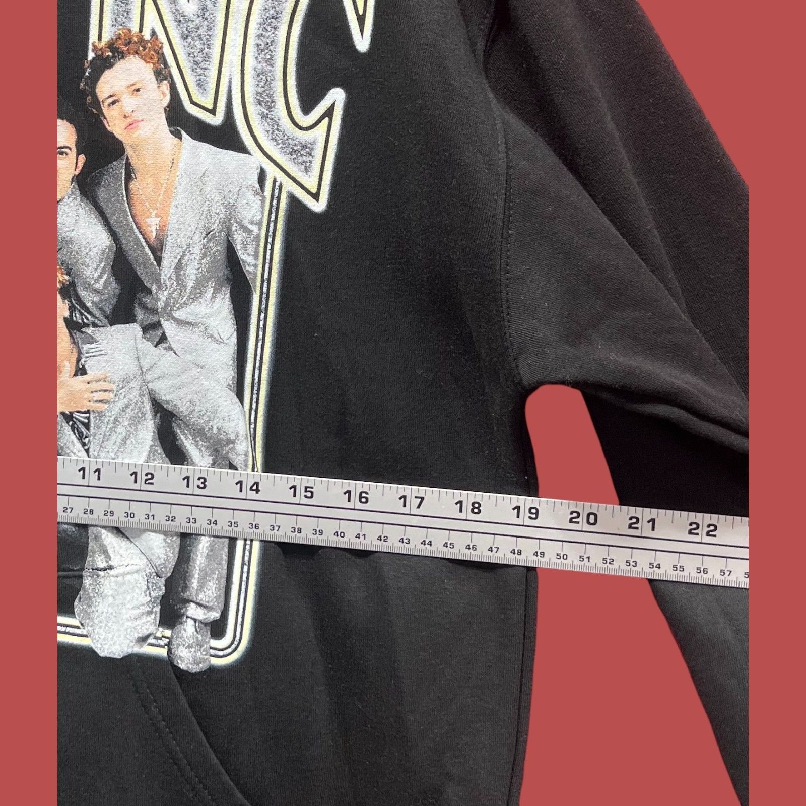 Other NSYNC - Men's Long Sleeve Hooded Sweatshirt - Black - Medium Size US M / EU 48-50 / 2 - 4 Thumbnail