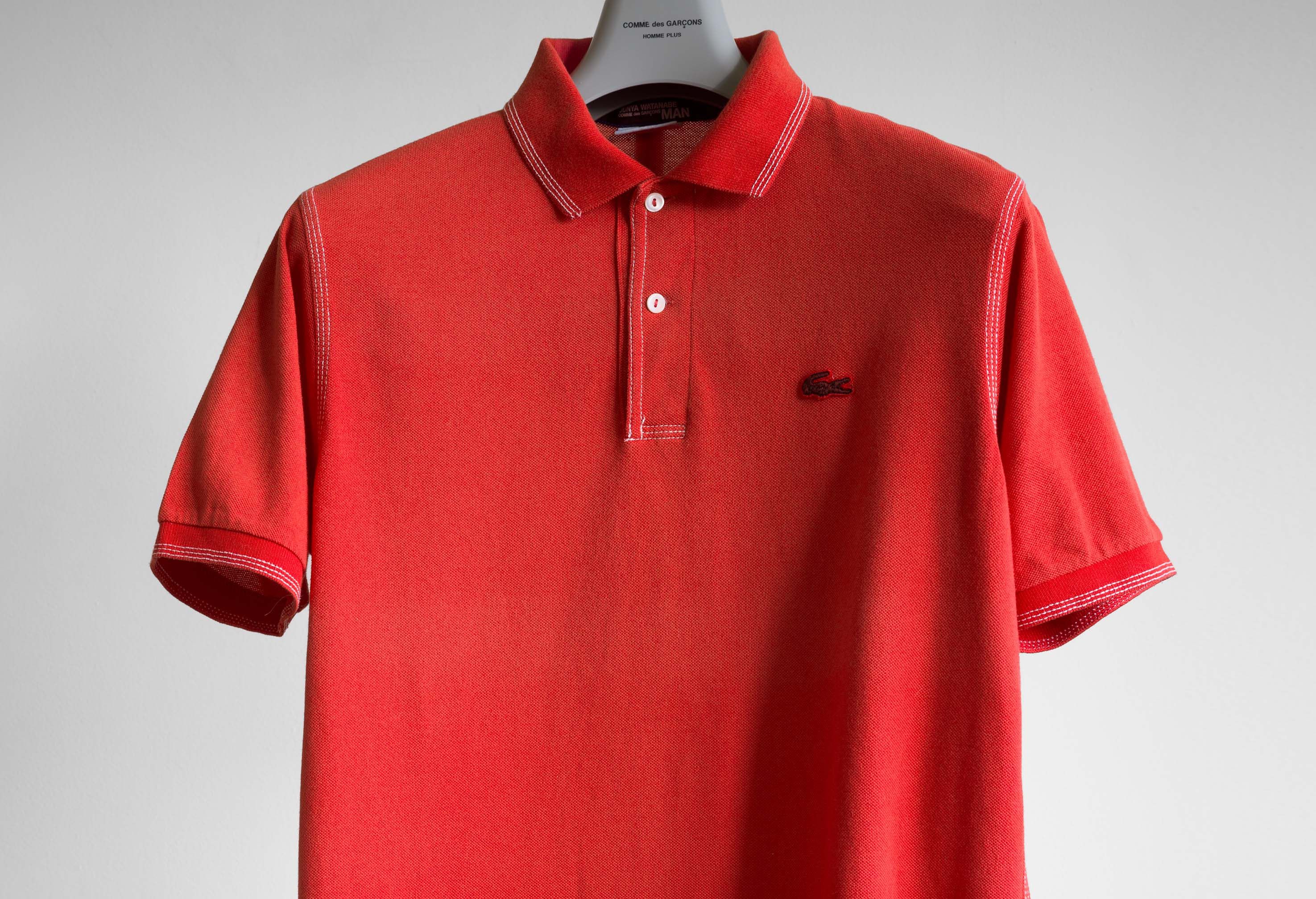 Junya Watanabe × Lacoste SS2006 JUNYA WATANABE MAN x LACOSTE RECONSTRUCTED POLO SHIRT Size US M / EU 48-50 / 2 - 6 Thumbnail