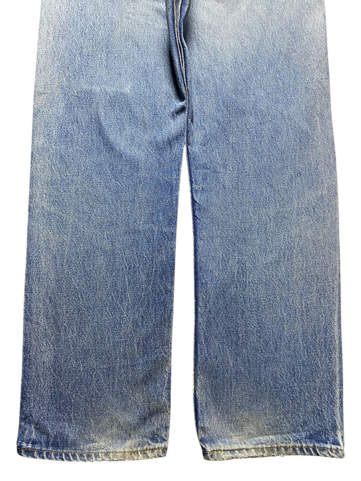 Levi's Vintage Levis 501 80s ButtonFly Distressed Loose Jeans Size US 32 / EU 48 - 6 Thumbnail