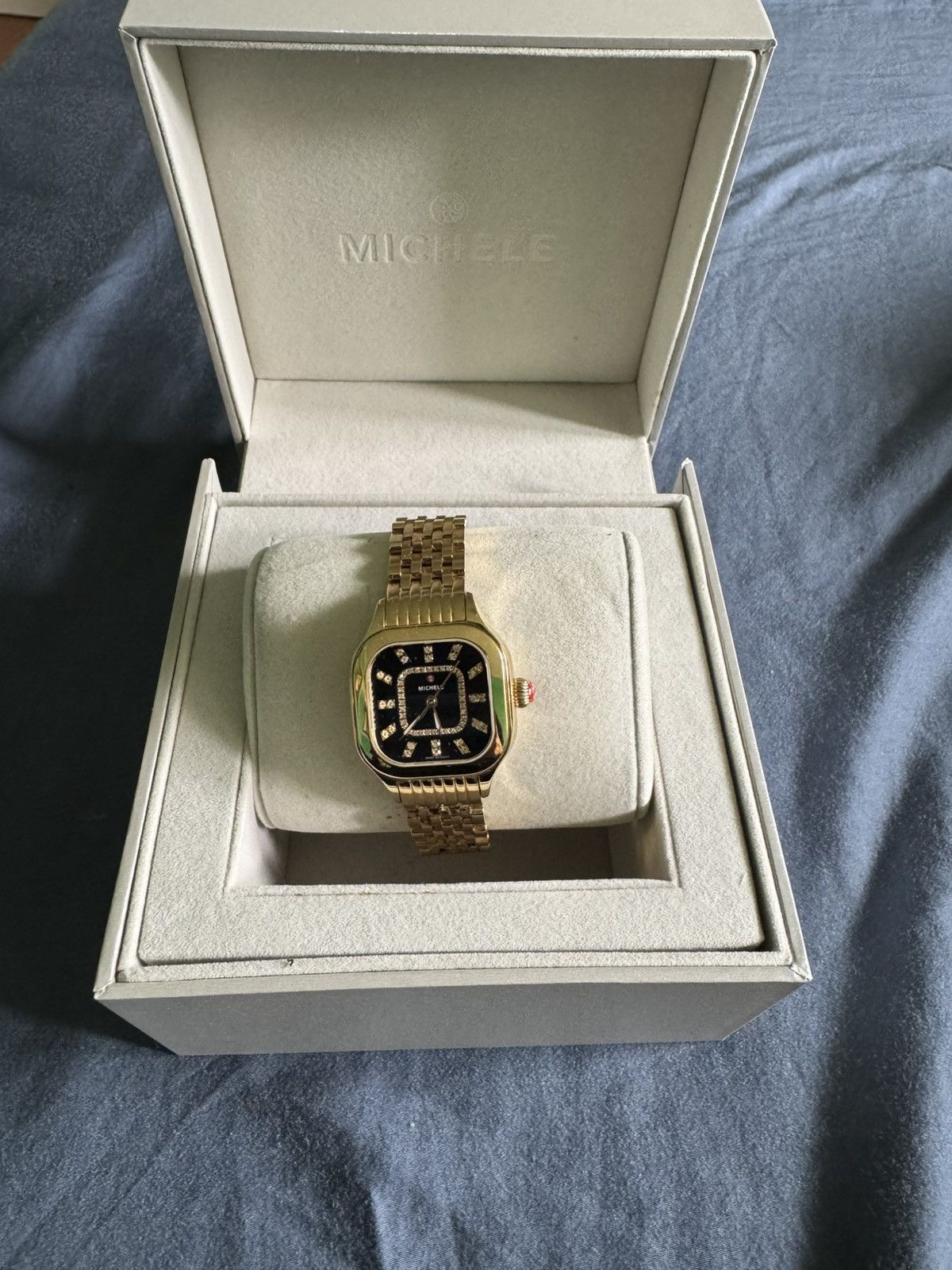 Other Michele Watch with Diamonds and Mother of Pearl face Size ONE SIZE - 1 Thumbnail