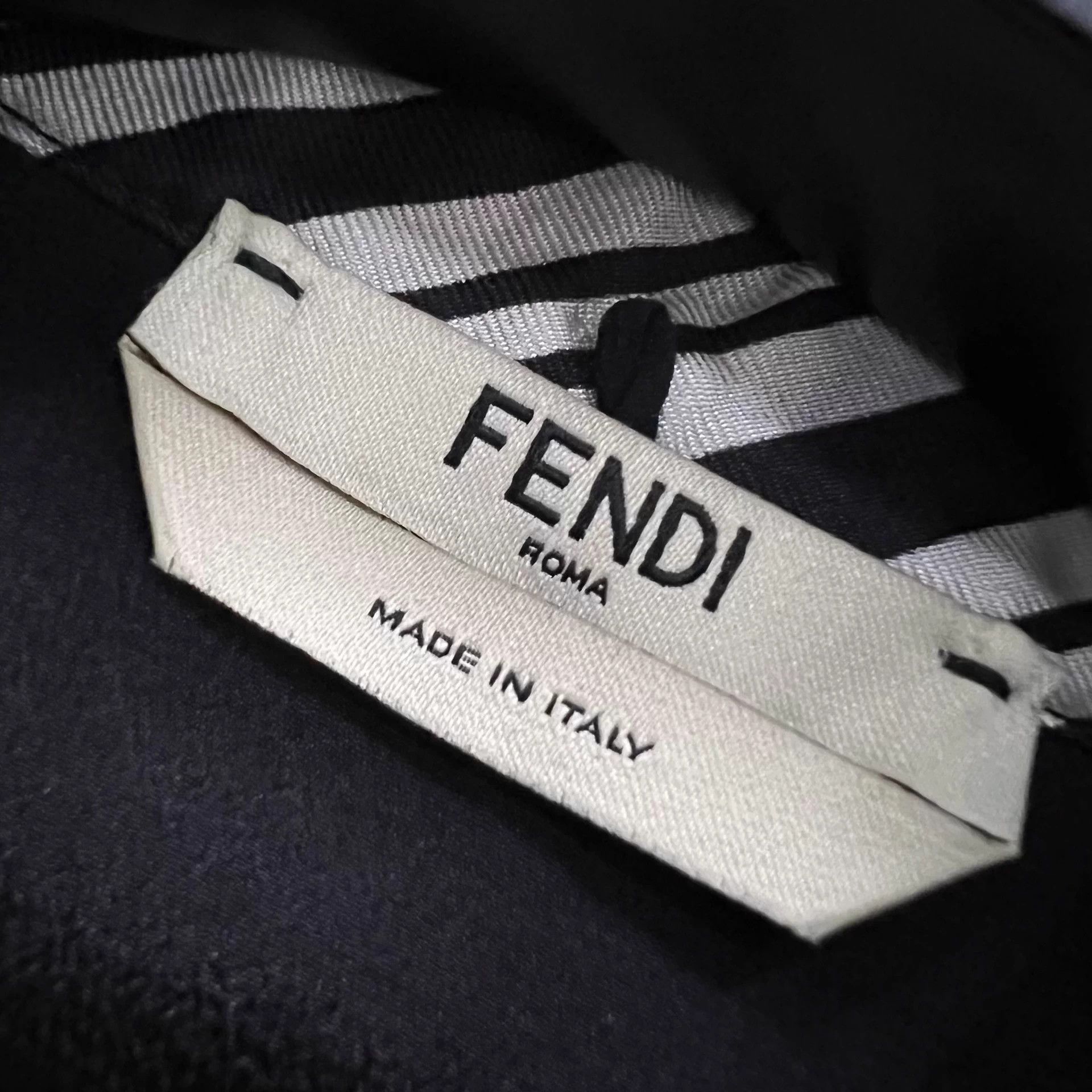 Fendi FENDI x Joshua Vides Striped Waist-Cinched 38 Dress Size XS / US 0-2 / IT 36-38 - 2 Thumbnail