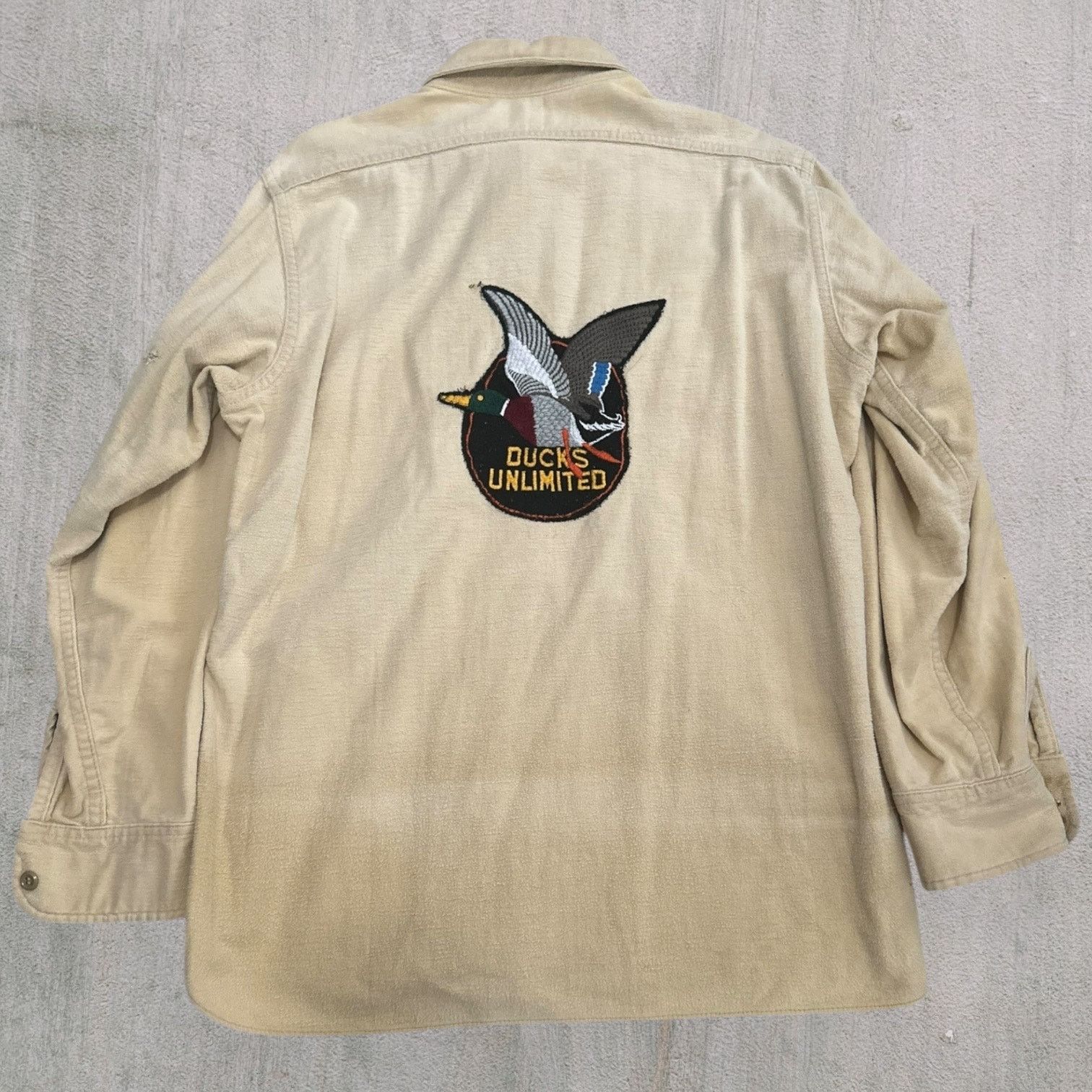 Woolrich Woolen Mills Ducks unlimited Wool Rich longsleeve Size US L / EU 52-54 / 3 - 1 Thumbnail