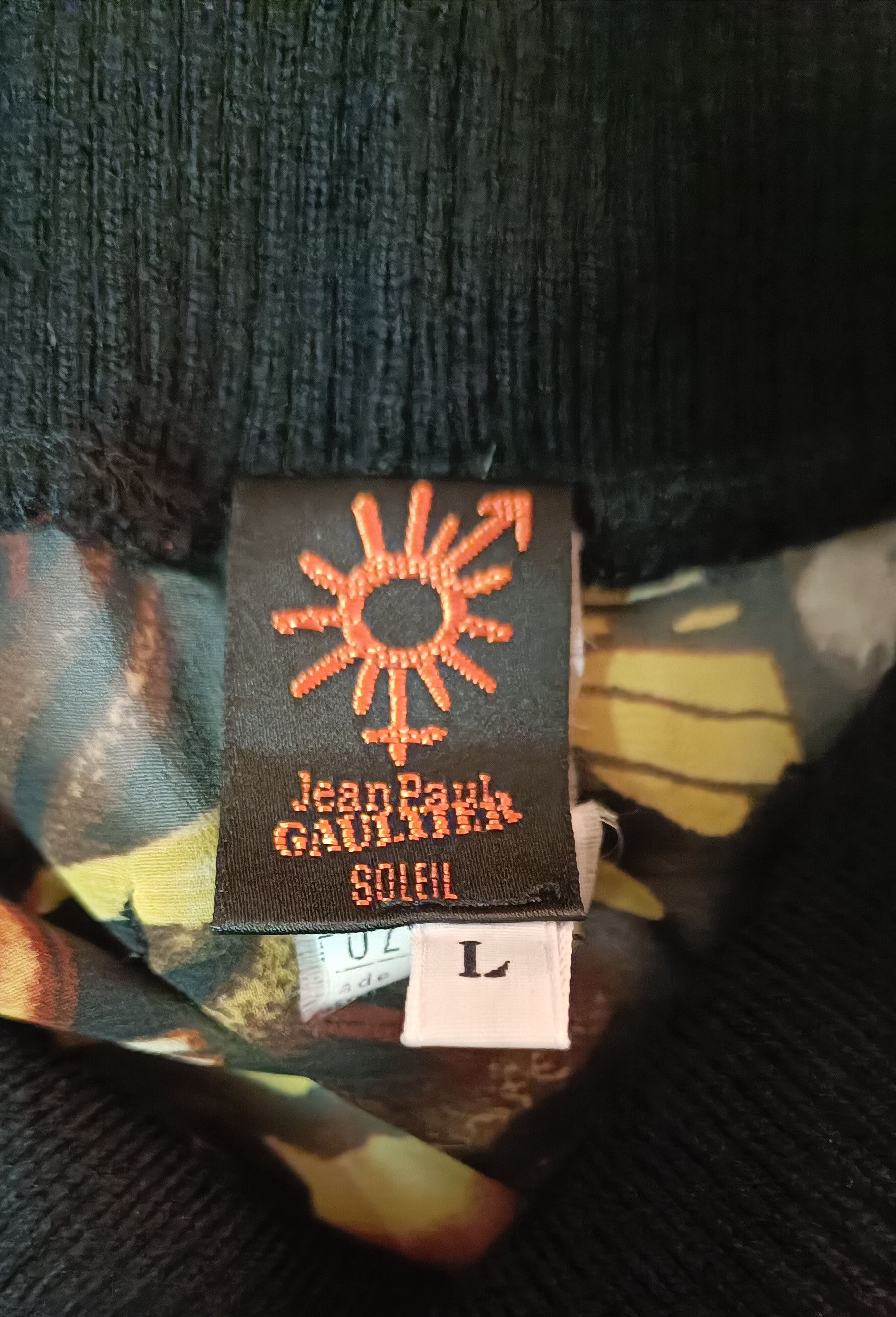 Jean Paul Gaultier Top with a butterfly print - Soleil collection by JPG Size L / US 10 / IT 46 - 3 Thumbnail