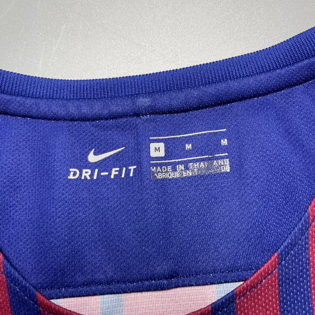 Nike BARCELONA NIKE 2017/2018 FOOTBALL HOME JERSEY #10 MESSI Size US M / EU 48-50 / 2 - 6 Thumbnail