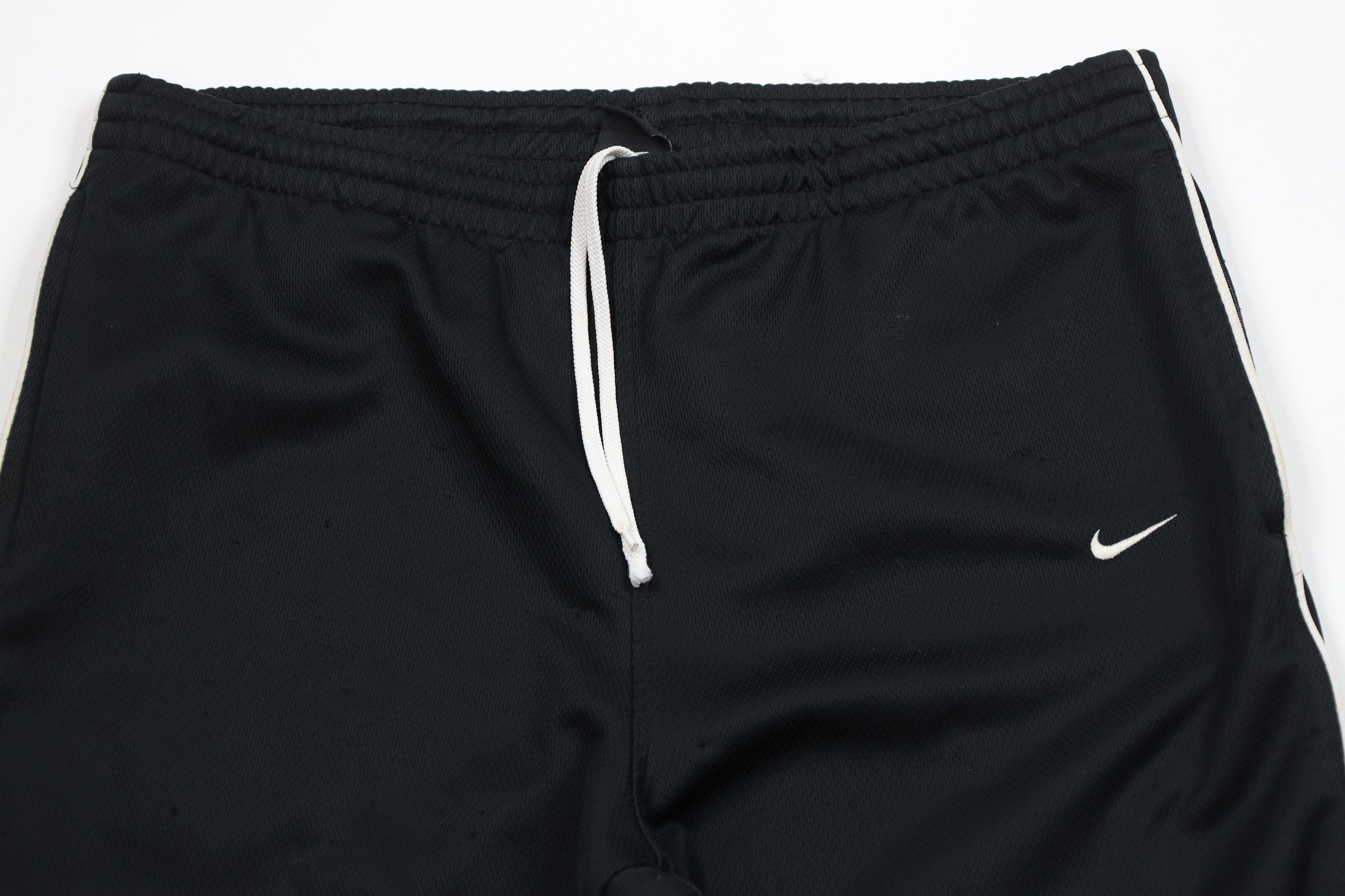 Nike × Vintage Vintage Nike Travis Scott Mini Swoosh Joggers Pants Black Size US 36 / EU 52 - 2 Thumbnail