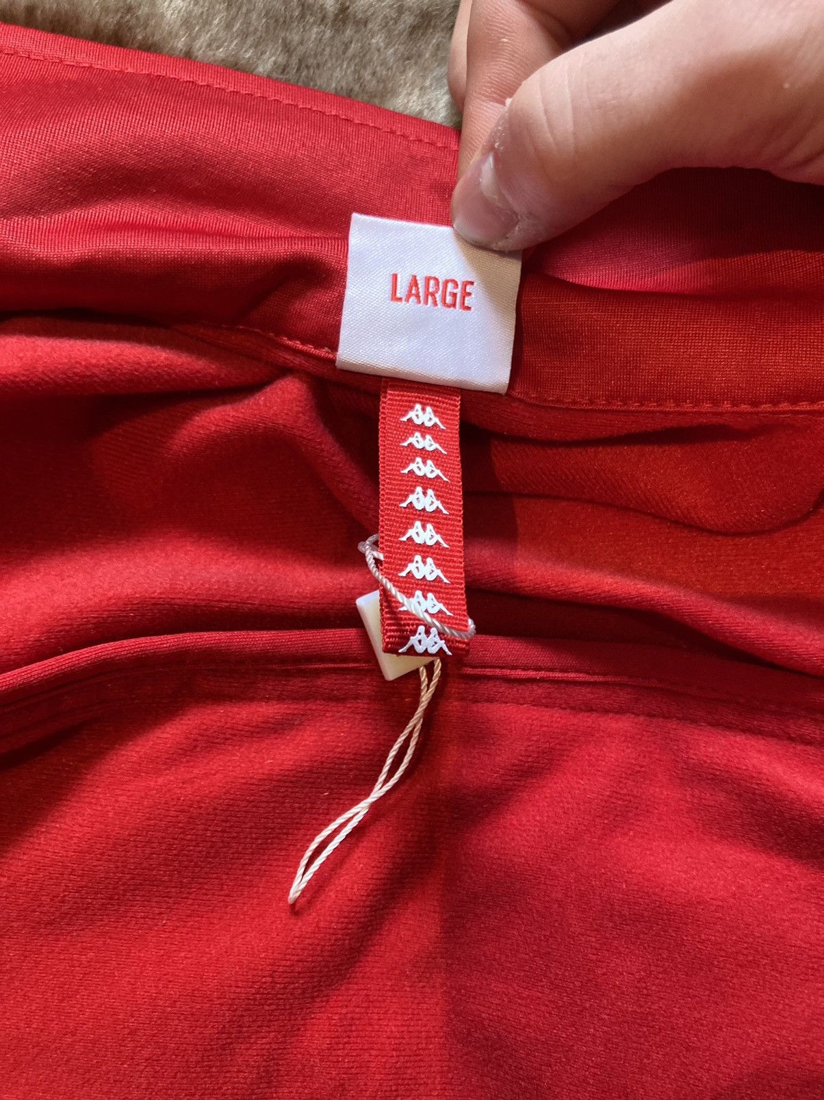 Kappa Red Kappa Trackjacket Size US L / EU 52-54 / 3 - 4 Thumbnail