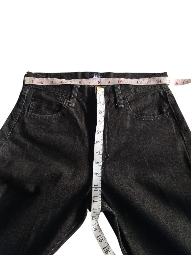 Stussy VINTAGE STUSSY SELVEDGE STREETWEAR DENIM Size US 30 / EU 46 - 23 Thumbnail