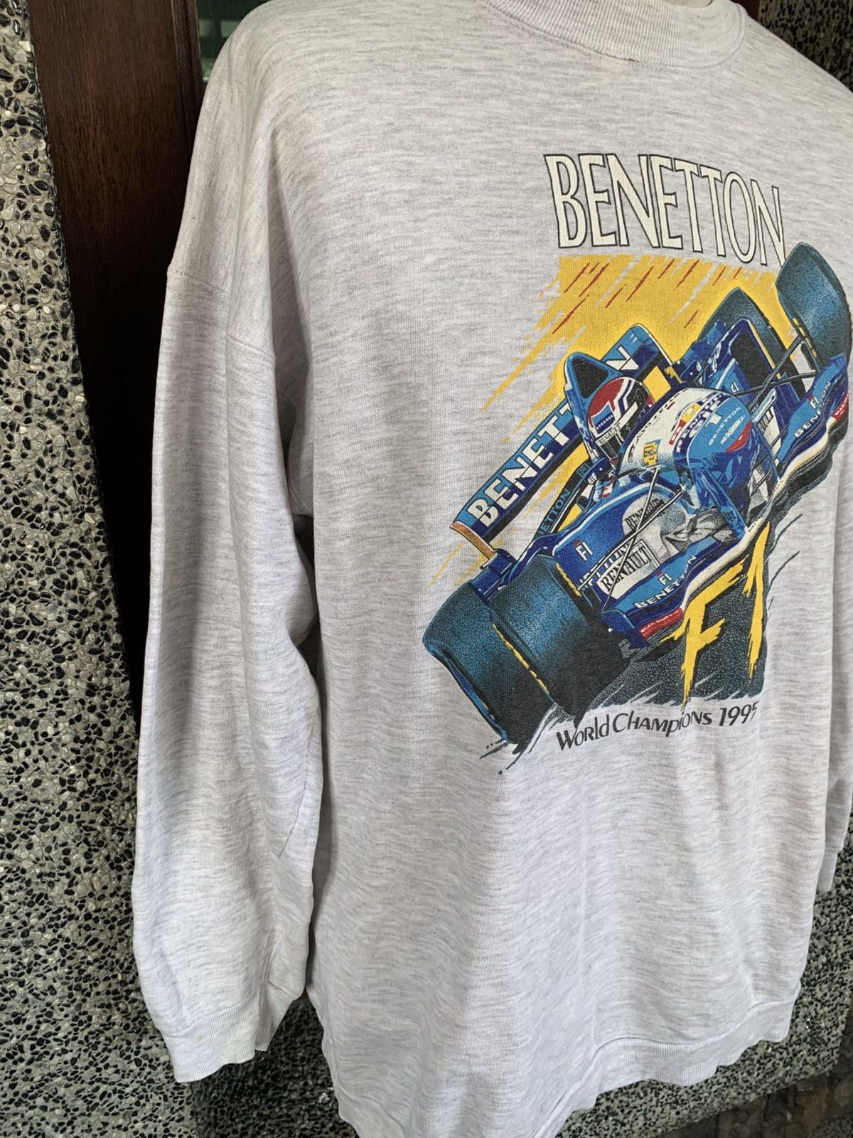 Formula 1 Vintage 90s Benetton Formula 1 Racing Team Sweatshirt Size US L / EU 52-54 / 3 - 4 Thumbnail