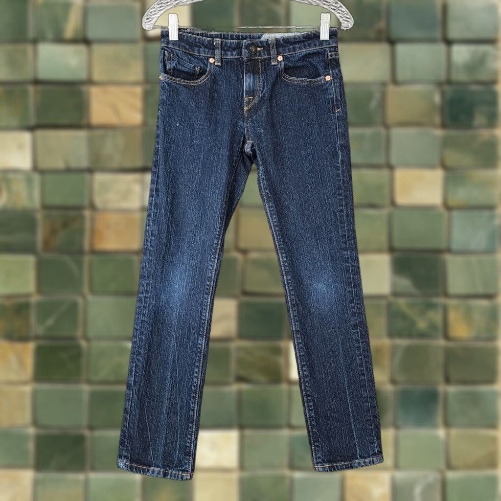 Volcom Volcom Vorta Jeans Slim Straight Men 27x27 Blue Denim Slimming Size US 27 - 1 Thumbnail