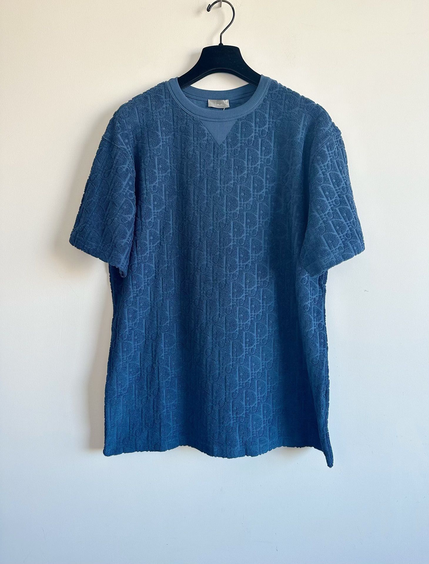 Dior Dior Oblique Jacquard Crewneck T-shirt Size US M / EU 48-50 / 2 - 1 Thumbnail