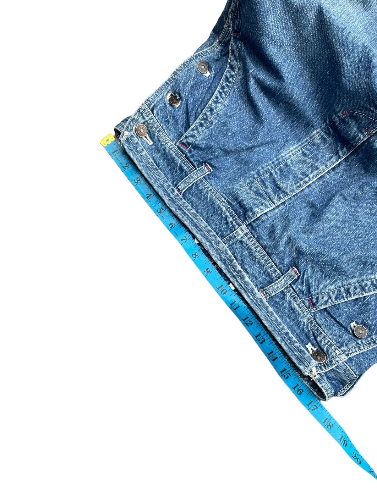 Japanese Brand Vintage Mens Batsu Denim Size US 34 / EU 50 - 15 Thumbnail