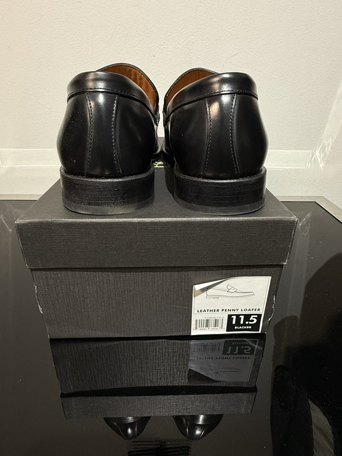 Banana Republic Banana Republic | Leather Penny Loafer Size US 11.5 / EU 44-45 - 2 Thumbnail