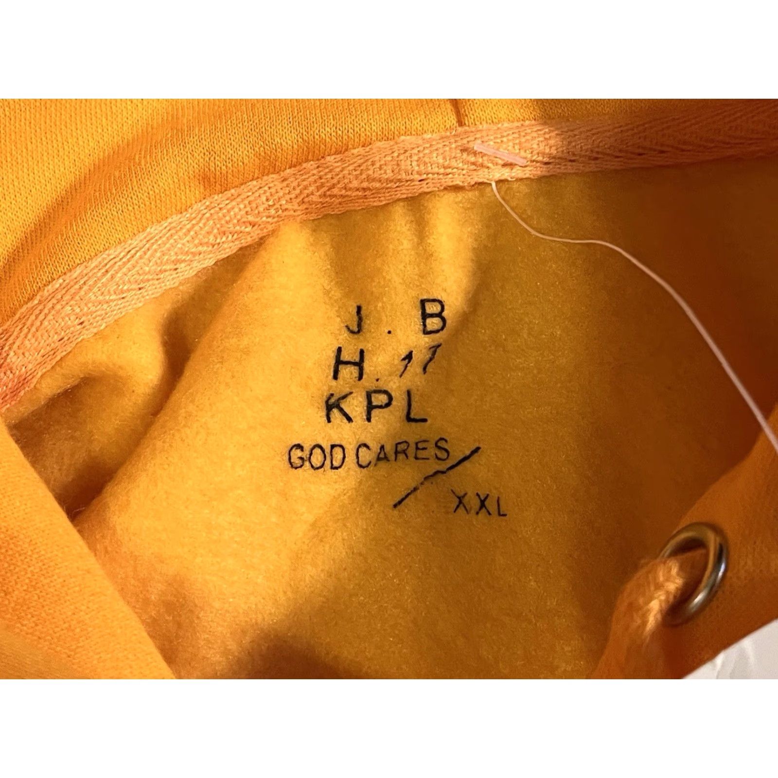 Vintage Uganda Skateboard Society Hoodie Mens XXL Yellow Logo Graphic Print Fleece Pullover Hooded Regular Size US XXL / EU 58 / 5 - 4 Thumbnail