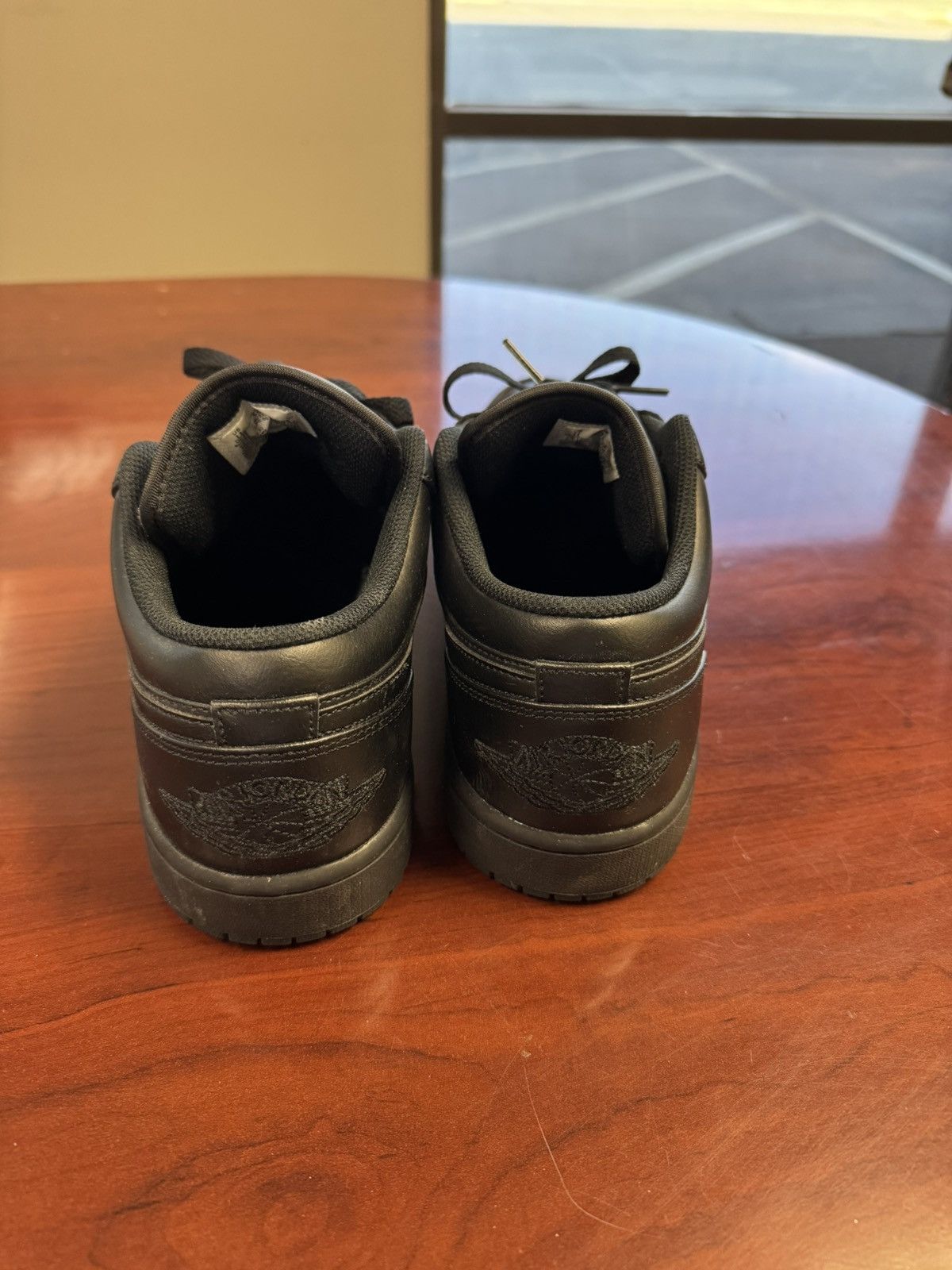 Jordan Brand Black Jordan 1 lows Size US 11 / EU 44 - 5 Thumbnail