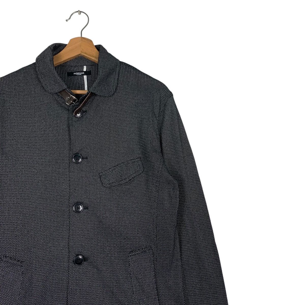 Morgan Homme MORGAN HOMME Casual Button Jacket Collared #1239-C56 Size US L / EU 52-54 / 3 - 5 Thumbnail