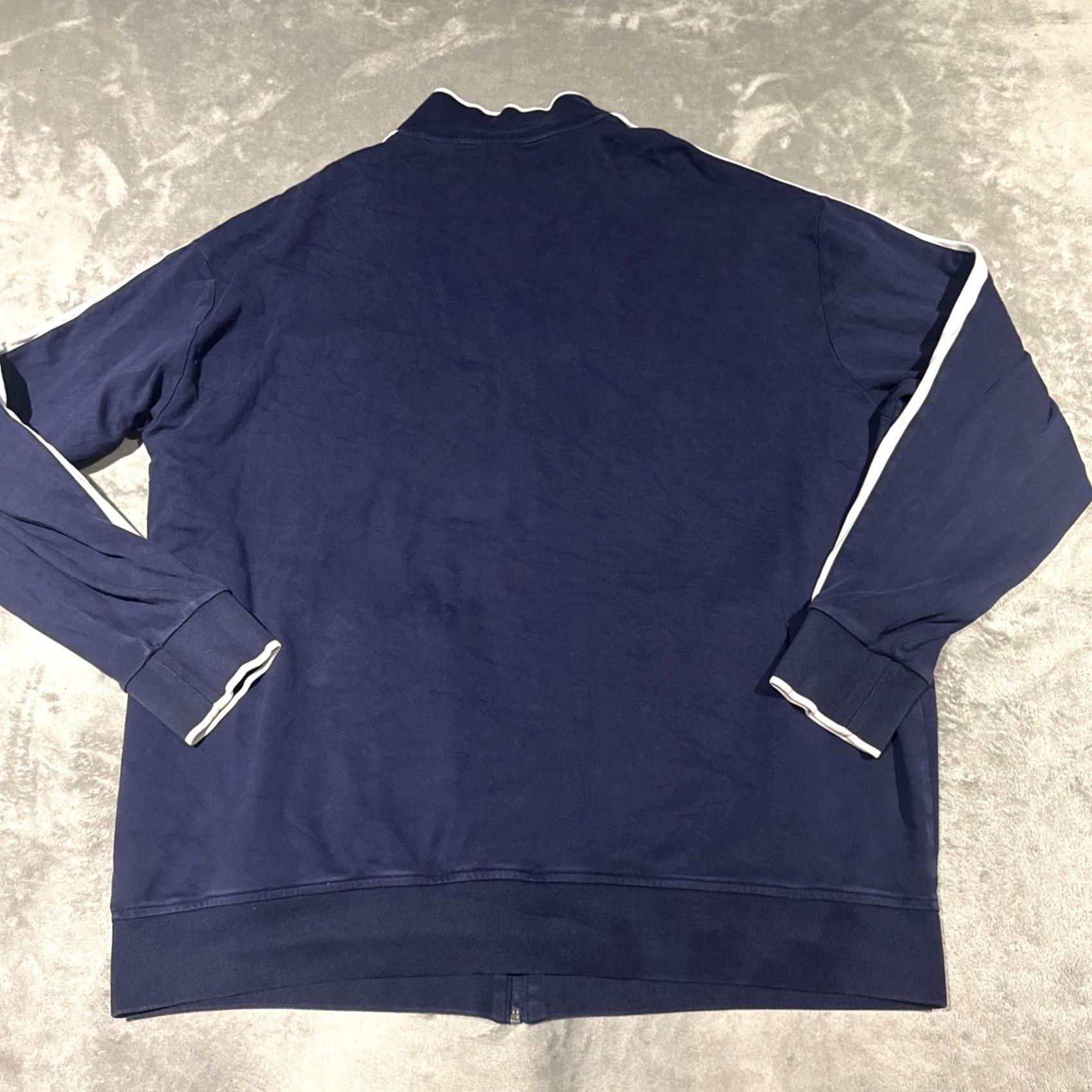 Polo Ralph Lauren Polo Ralph Lauren Track Jacket Men 3XLT Navy Full Zip Interlock Size US XXL / EU 58 / 5 - 6 Thumbnail