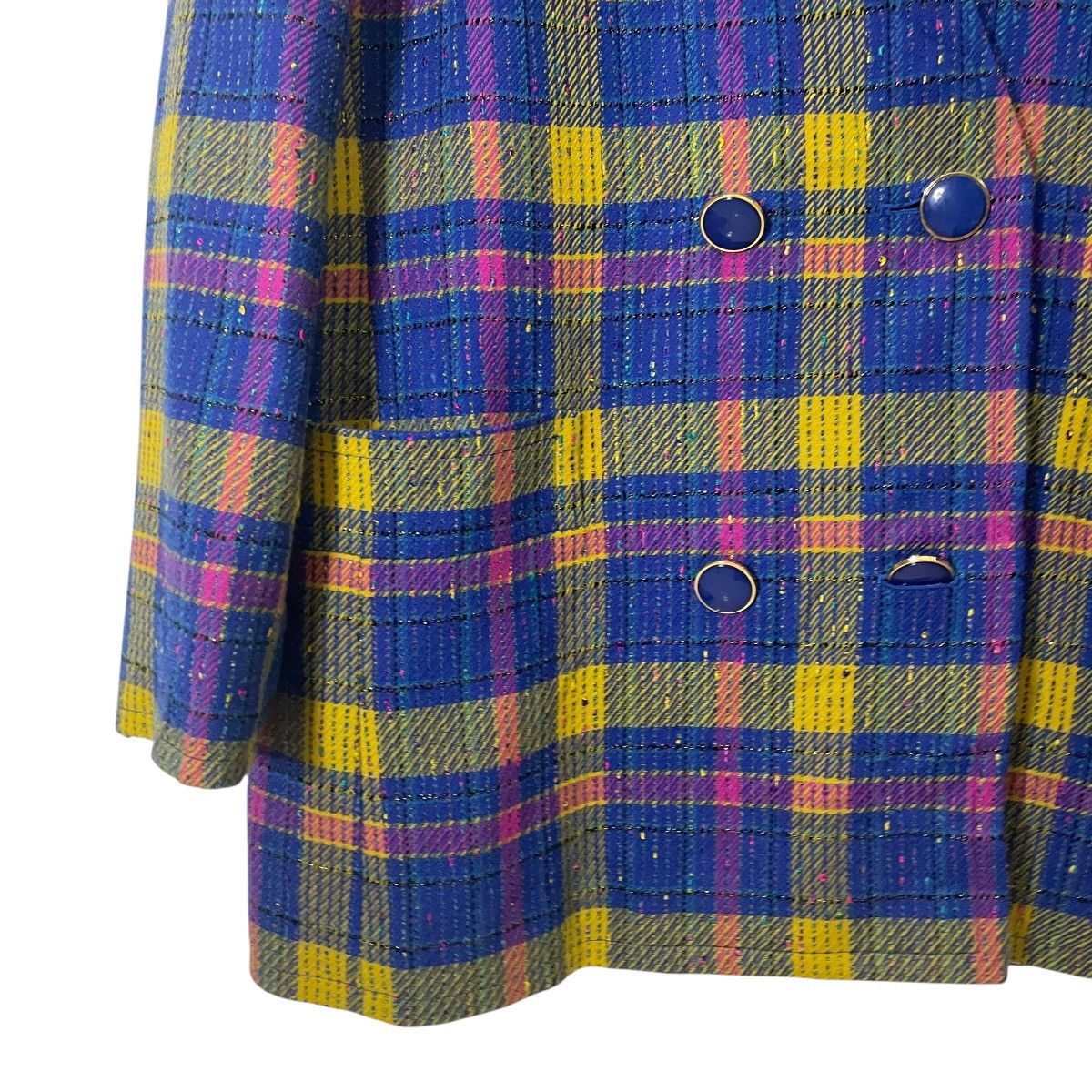 Givenchy Vintage Givenchy Glamour Tweed Jacket Size XXL / US 16-18 / IT 52-54 - 3 Thumbnail
