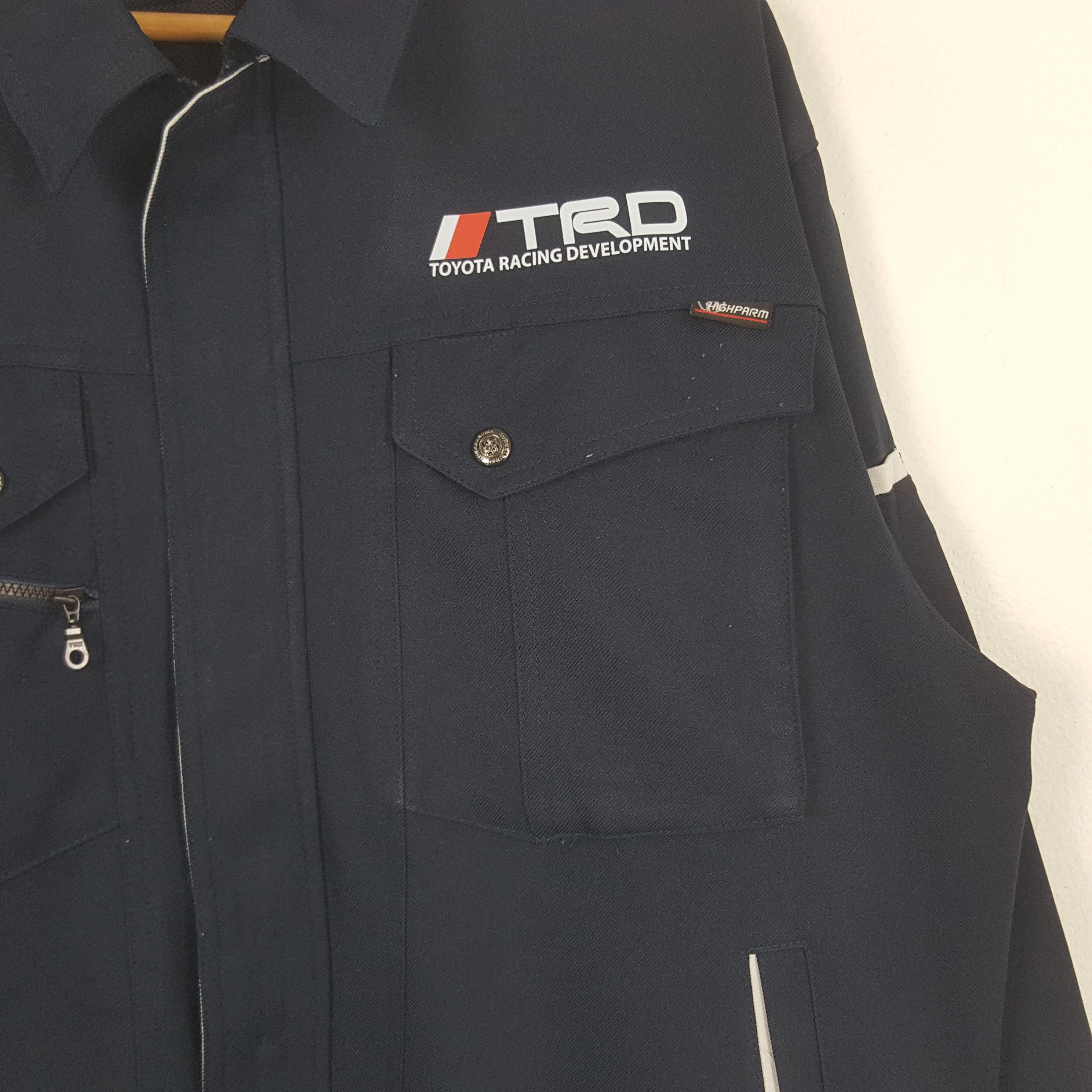 Japanese Brand × Vintage Vintage Toyota Racing Development TRD Custom Jacket C284N17 Size US L / EU 52-54 / 3 - 4 Thumbnail