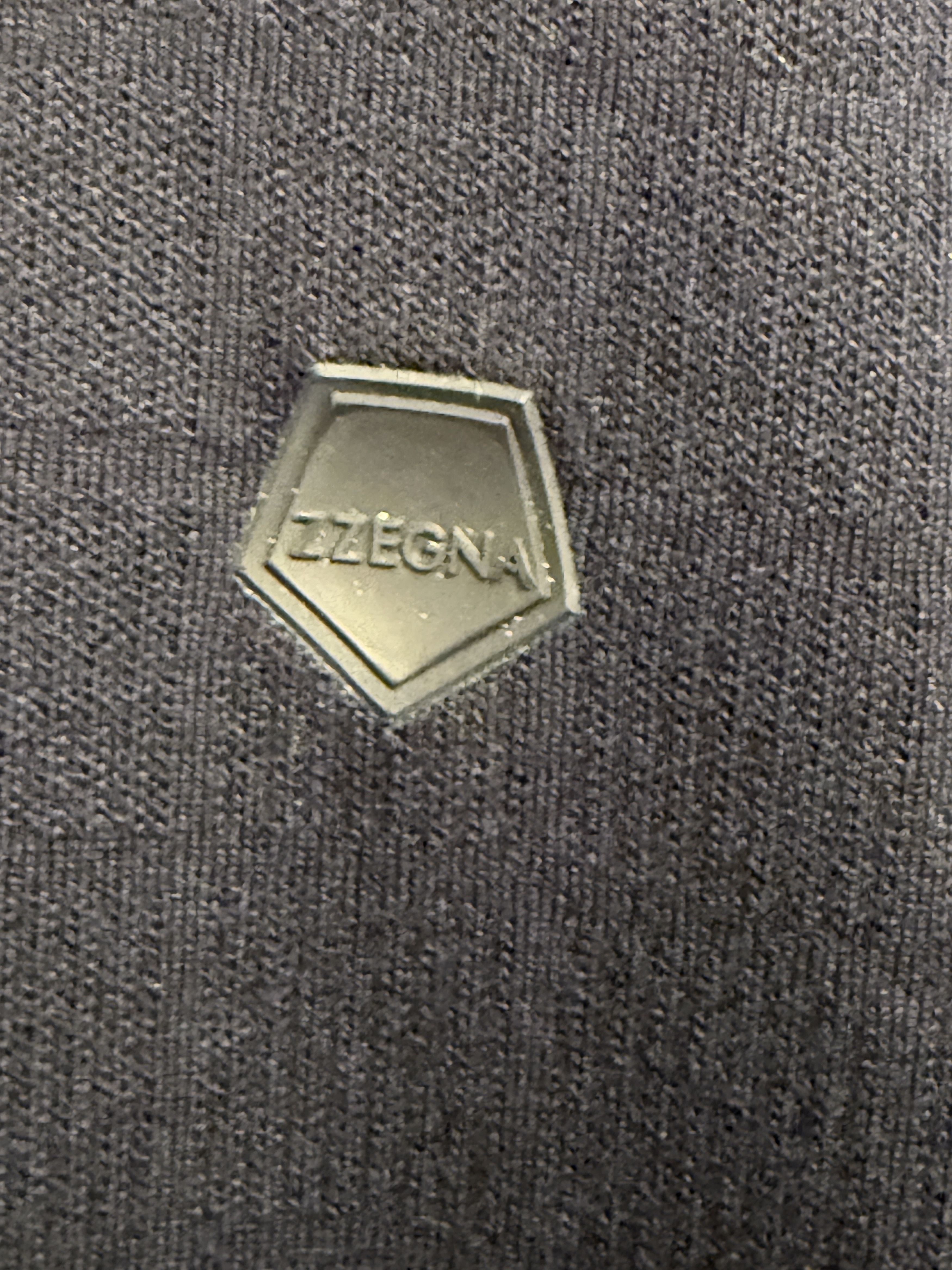 Z Zegna Zegna Polo--ZZegna Line Size XL Navy Size US XL / EU 56 / 4 - 2 Thumbnail