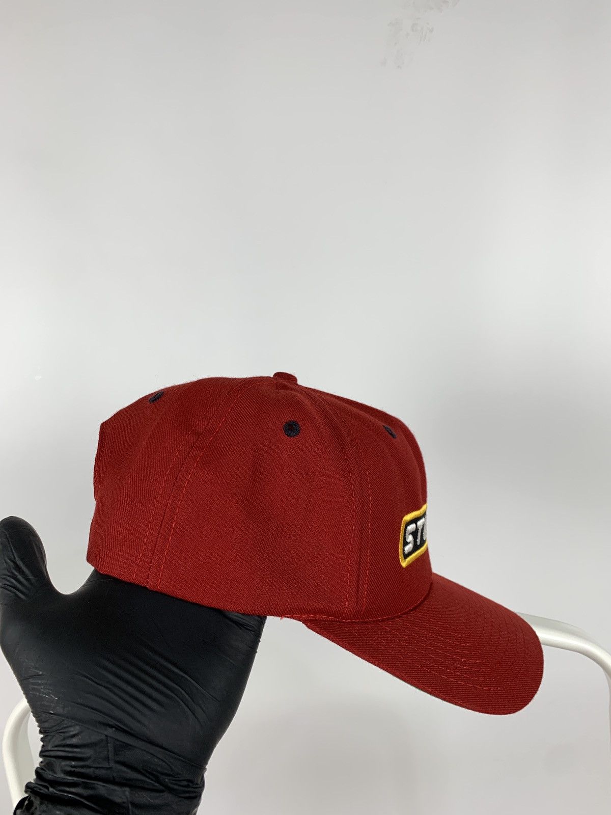 Stussy 90s Vintage Stussy Red Cap Made in USA Size ONE SIZE - 6 Thumbnail