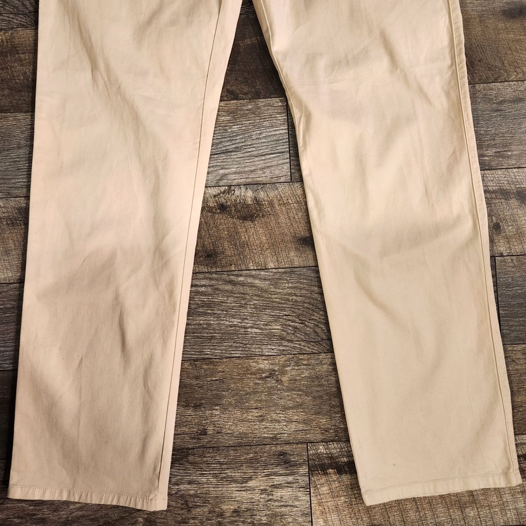 Ermenegildo Zegna Ermenegildo Zegna Chino Pants 40x35 Khaki Five Pocket Pants Beige Cotton Flat Front Regular Men's In Italy New with Tags Size US 40 / EU 56 - 2 Thumbnail