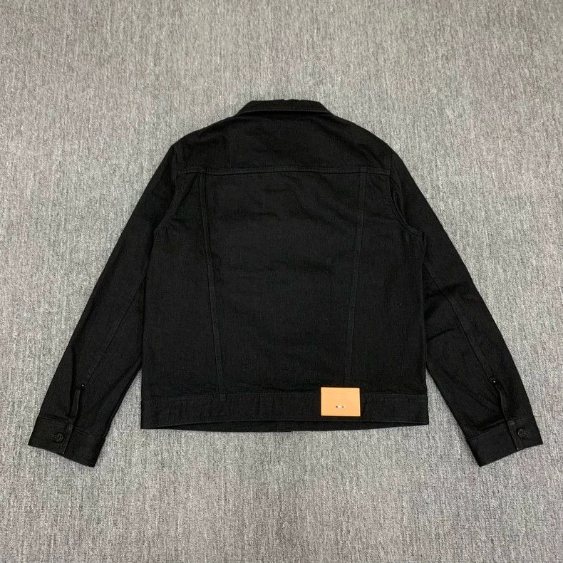 Louis Vuitton Louis Vuitton Black Tag DNA Denim Jacket Size US L / EU 52-54 / 3 - 2 Thumbnail