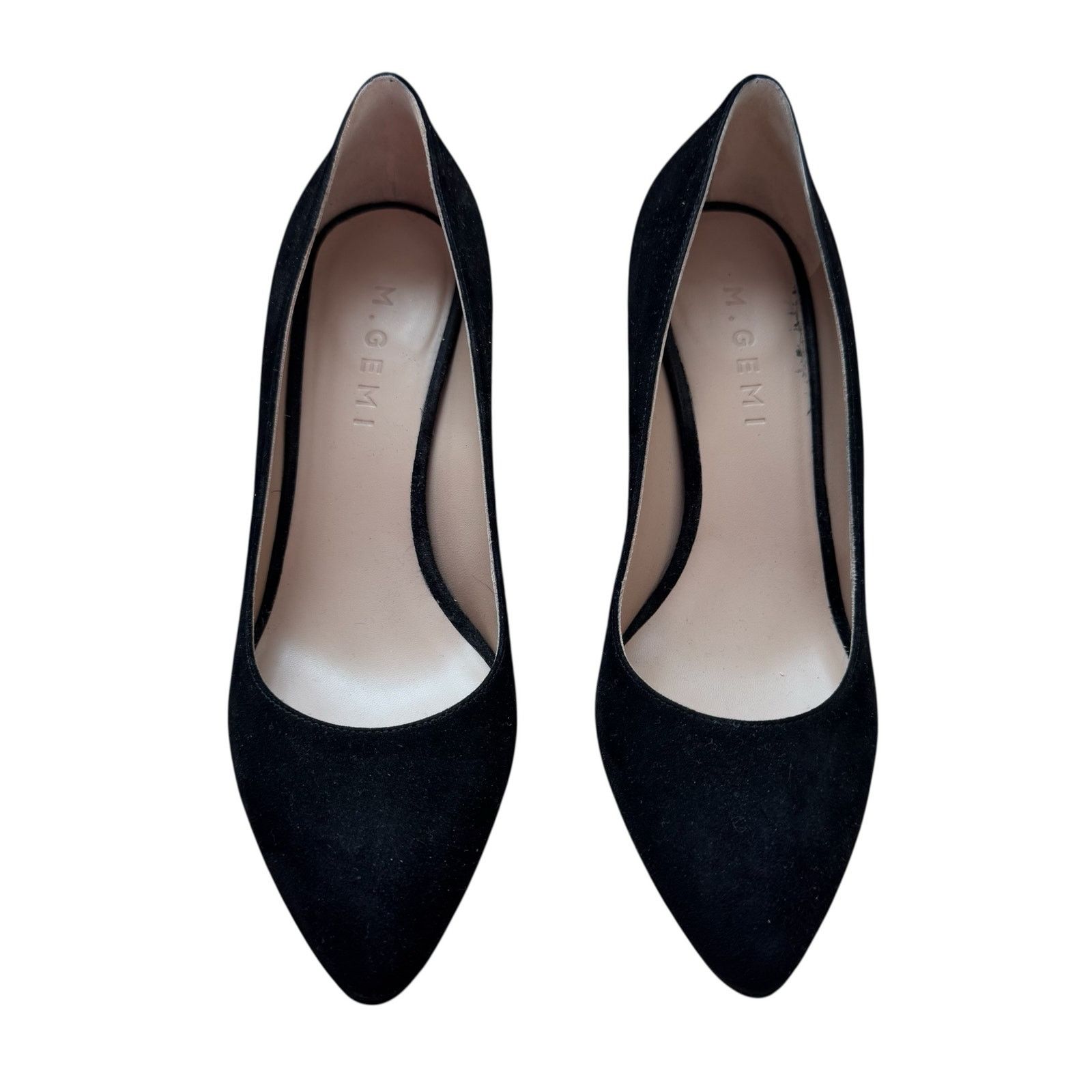 M.Gemi M. GEMI The Lustro Black Suede Pumps Size 36/ US 6 Size US 6 / IT 36 - 1 Thumbnail
