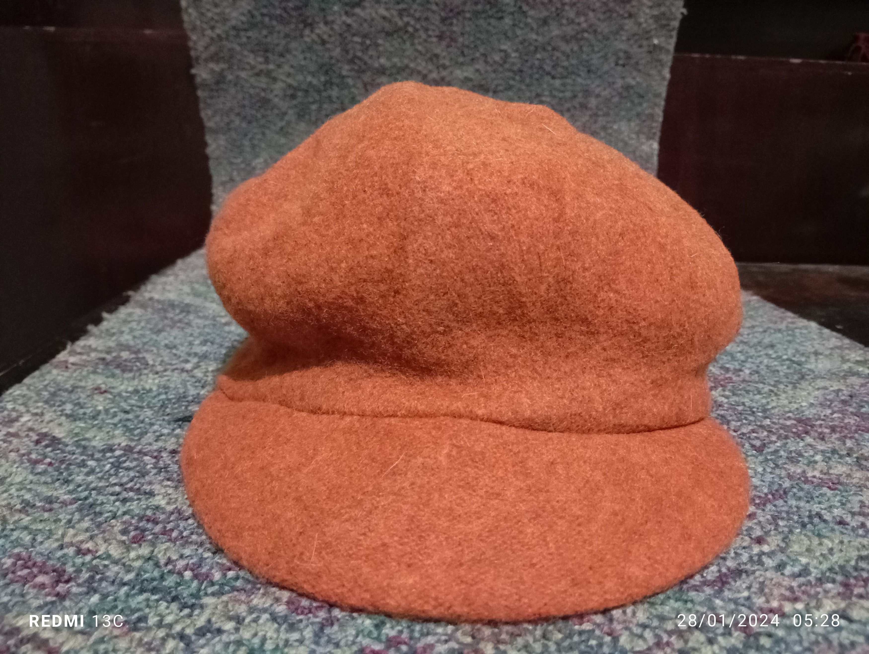 image of Cashmere Wool x Hat Vintage Wool Newsboy Hat Cap, Men's