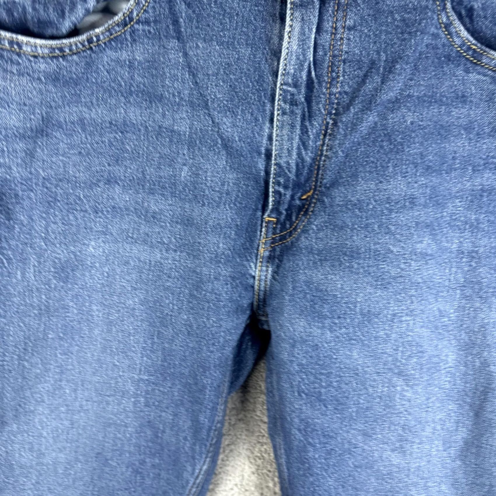 Levi's Levi's 505 Jeans Mens 36x30 Blue Denim Straight Regular Fit WaterLess Size US 36 / EU 52 - 4 Thumbnail