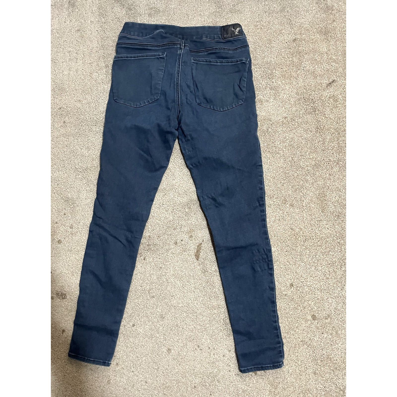 American Eagle Outfitters American Eagle Outfitters Jeans Women's Regular Stretch Jegging Blue 26x28 AEO Sateen 2 28in Inseam Low Rise Modern Logo Shirt? Size 26" / US 2 / IT 38 - 2 Thumbnail
