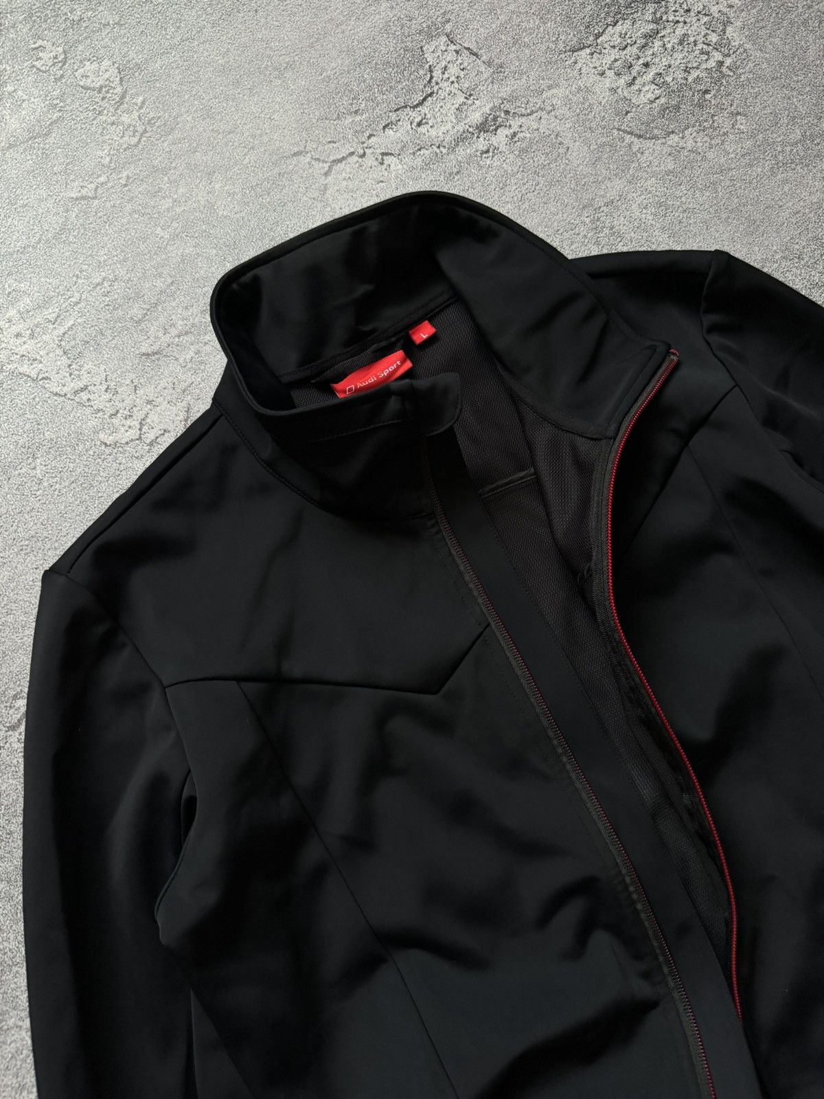Audi Audi sport L zip bomber jacket Softshell racing windbreaker Size L / US 10 / IT 46 - 2 Thumbnail
