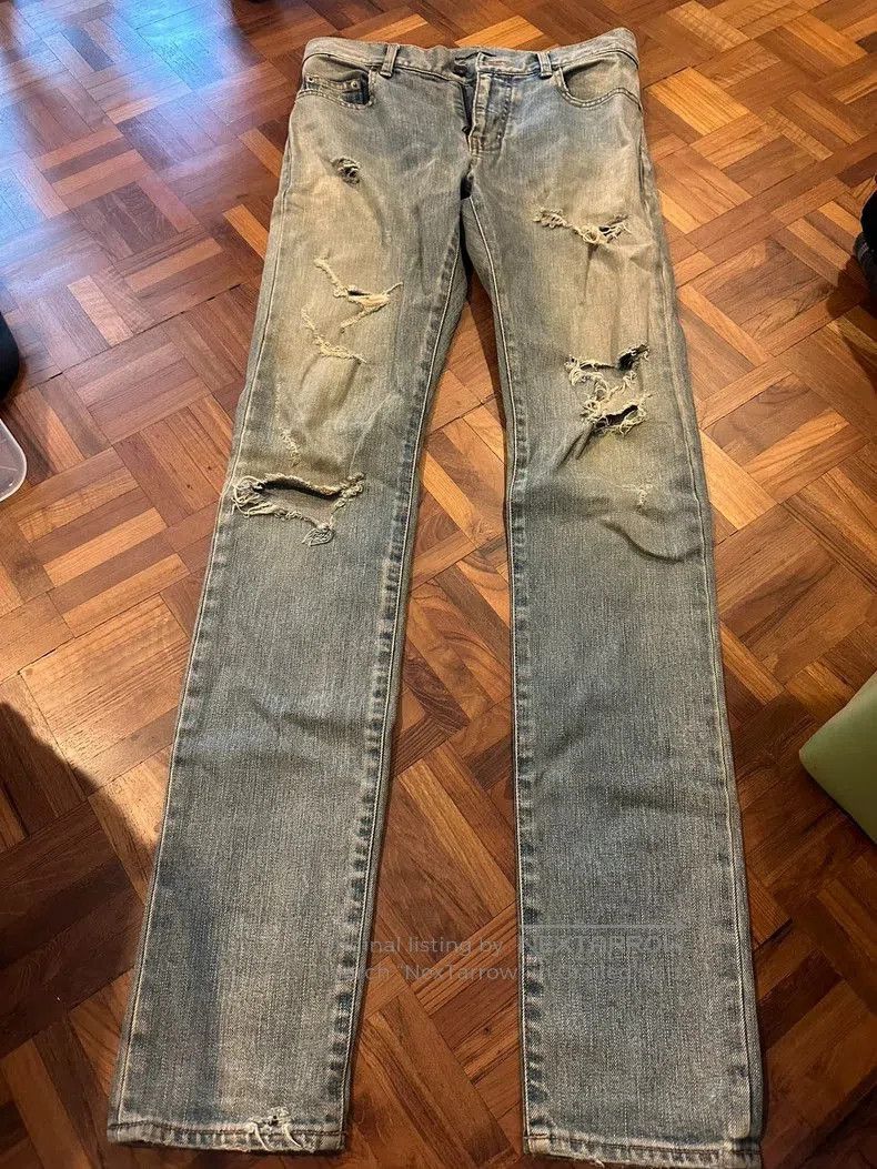 Yves Saint Laurent Saint Laurent D02 Series Jeans 30. Size US 30 / EU 46 - 3 Thumbnail