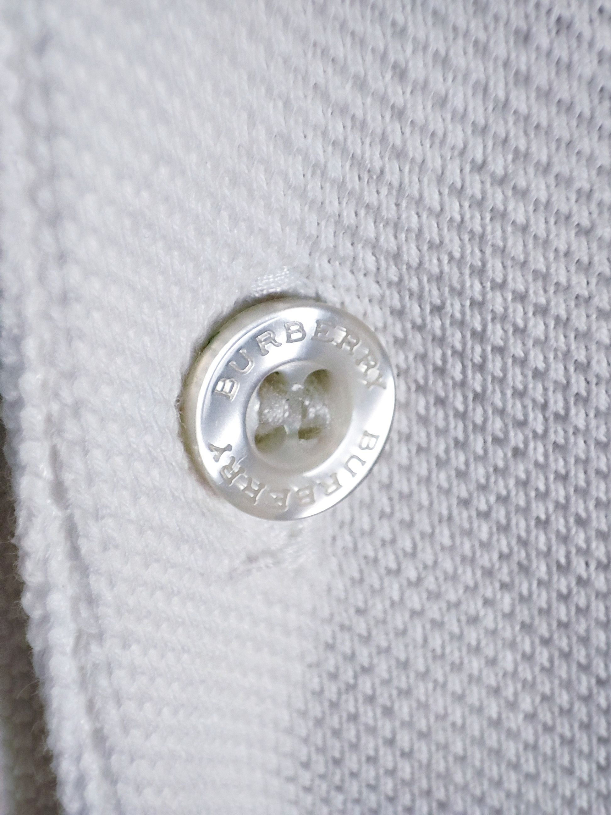 Burberry Burberry Polo S white Size US S / EU 44-46 / 1 - 7 Thumbnail