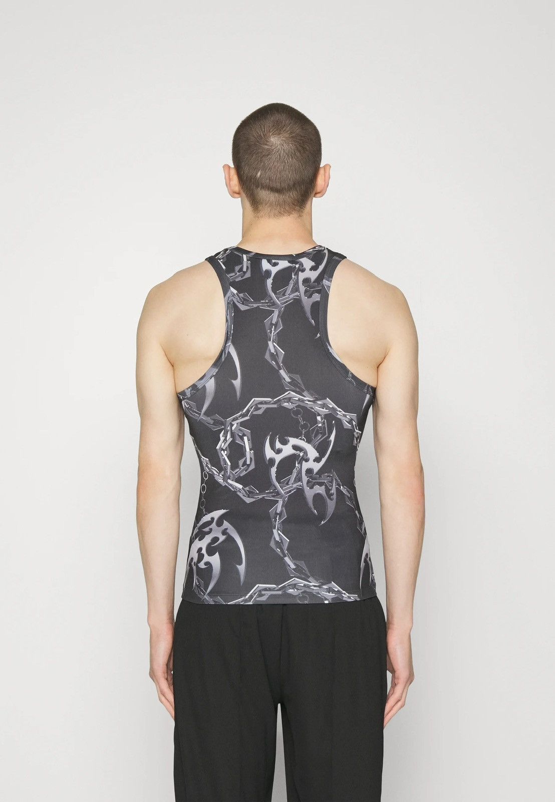 Han Kjobenhavn !DS! SS23 Han Kjobenhavn Chain Tribal Stretch Racer Top Size US M / EU 48-50 / 2 - 7 Thumbnail