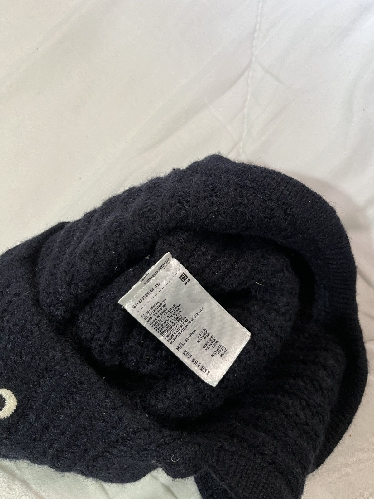 Anya Hindmarch Anya hindmarch x uniqlo navy beanie Size ONE SIZE - 5 Thumbnail