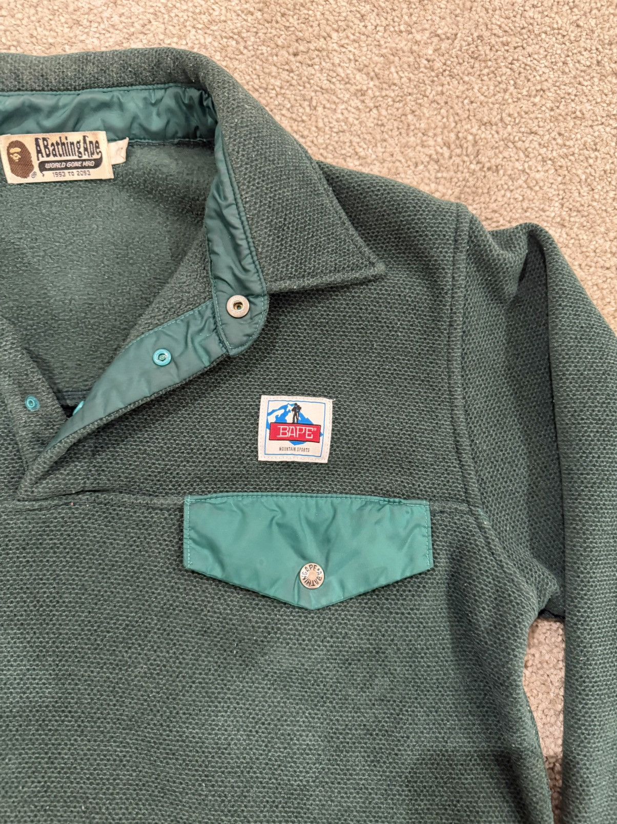 Bape Vintage Bape Mountain Pullover Size US M / EU 48-50 / 2 - 1 Thumbnail