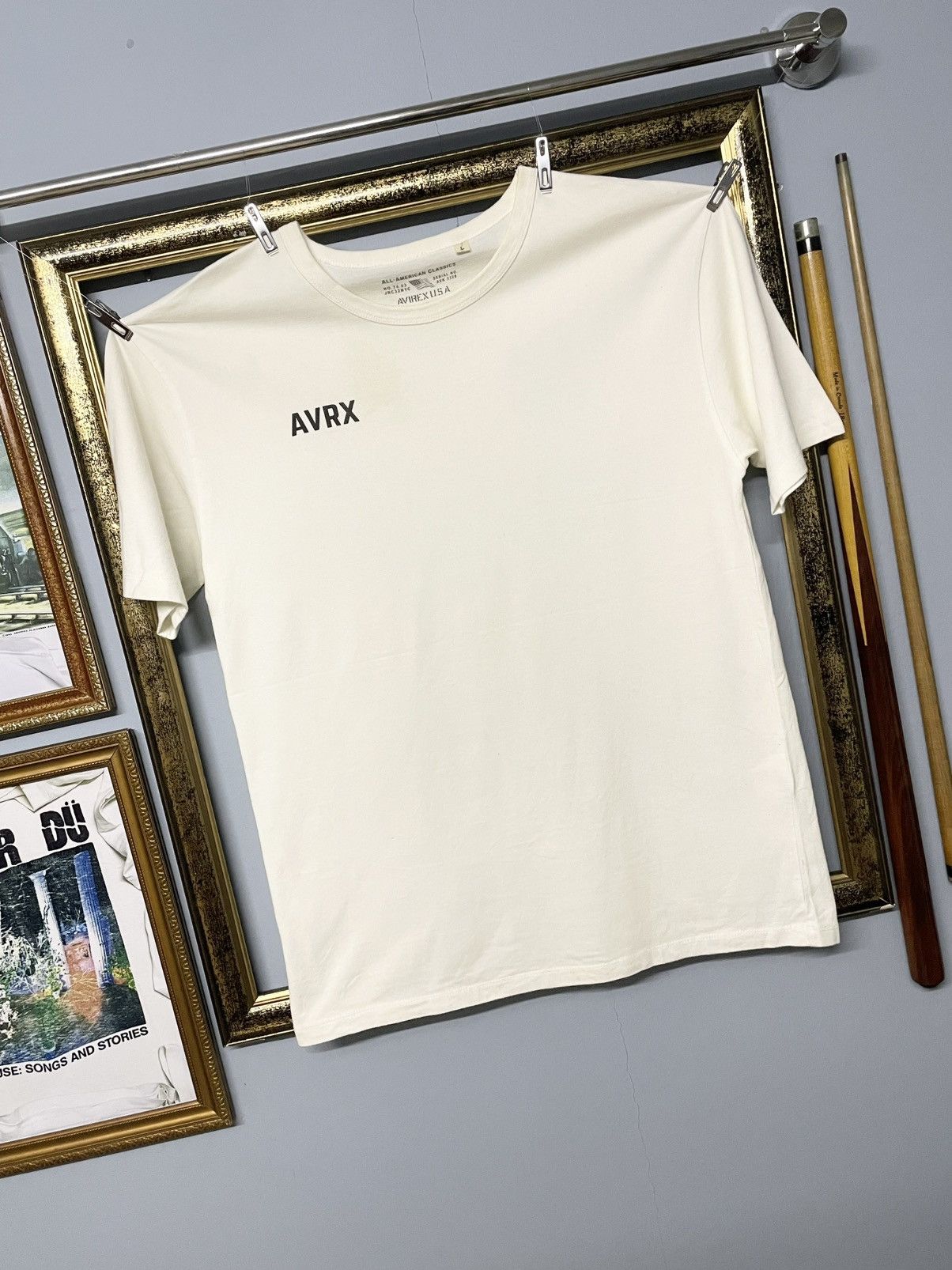 Avirex Vintage 90s Designer Avirex Barrow,Kodiak War Map Tshirt Size US M / EU 48-50 / 2 - 6 Thumbnail