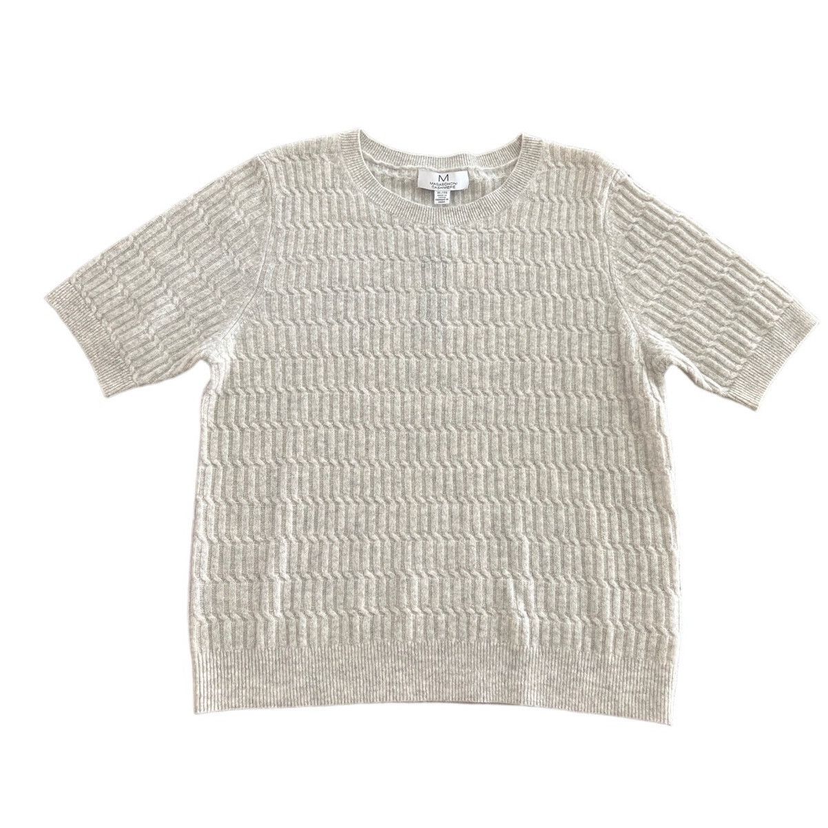 Magaschoni NWT Magaschoni Cashmere London Grey Sweater XL Size XL / US 12-14 / IT 48-50 - 2 Thumbnail