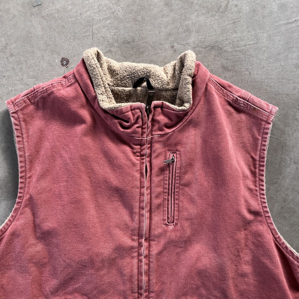 Carhartt × Vintage Vintage Salmon Carhartt Vest Size US XXL / EU 58 / 5 - 3 Thumbnail
