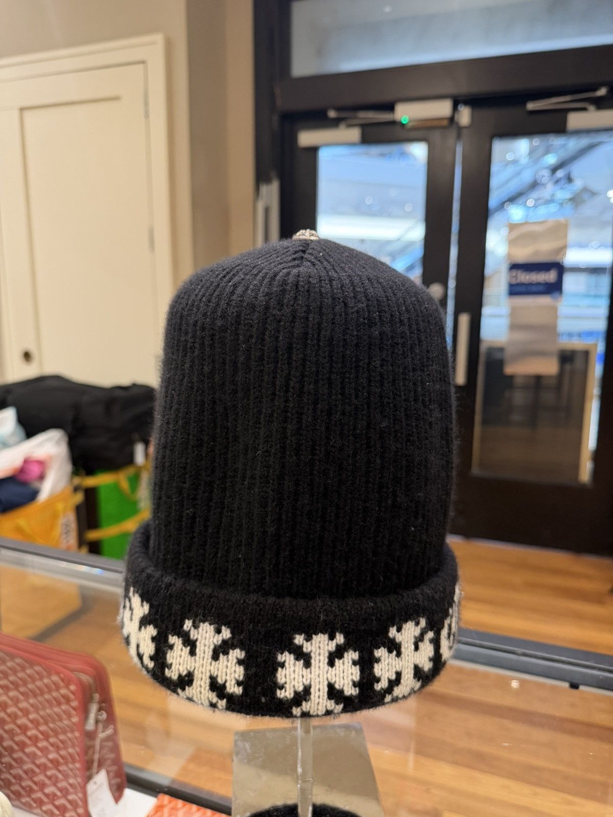 Chrome Hearts Chrome Hearts ‘Big Daddy’ Cashmere Beanie -Black Size ONE SIZE - 2 Thumbnail