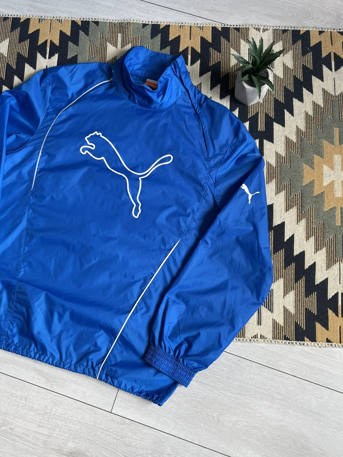 Puma × Vintage Vintage Puma Nylon Big Logo Jacket Size US M / EU 48-50 / 2 - 3 Thumbnail