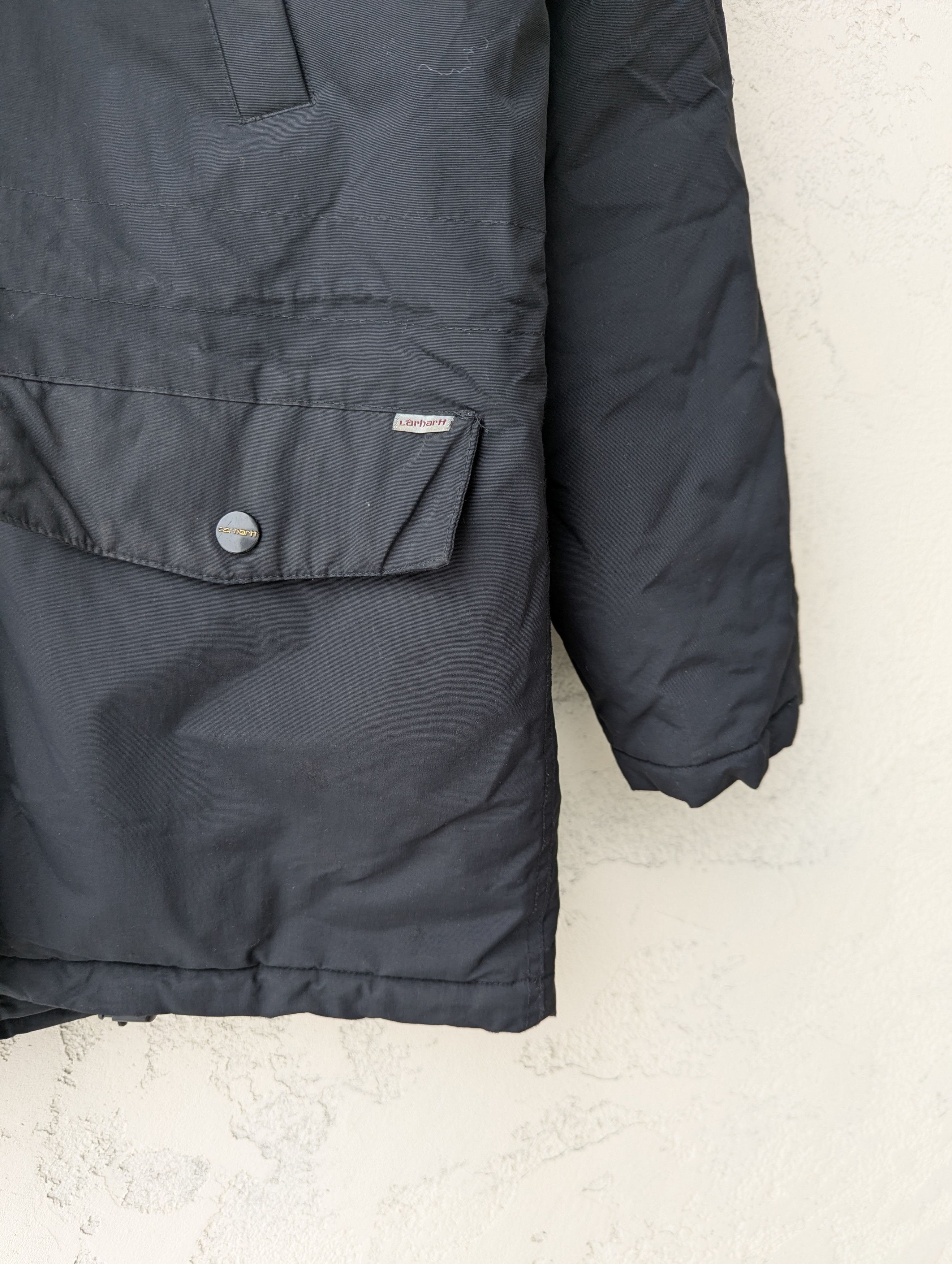 Carhartt Wip Carhartt WIP VTG Anchorage Parka Black Men's Sz M Size US M / EU 48-50 / 2 - 3 Thumbnail