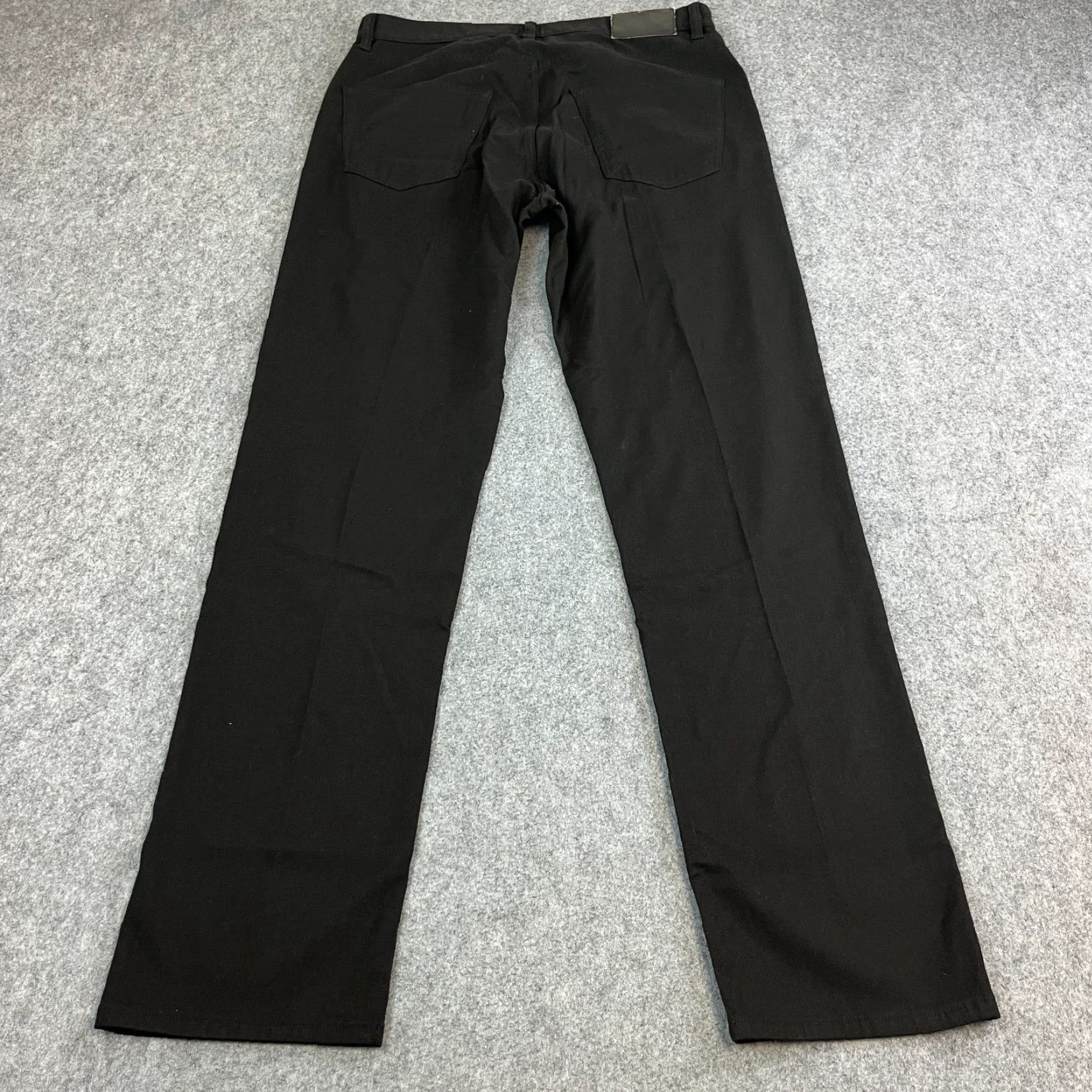 Hugo Boss HUGO BOSS Jeans Straight 32 34 Black Wool Blend Stretch Vintage Montana Mens Denim 5-Pocket Design Regular Jeans Mens Size US 32 / EU 48 - 2 Thumbnail