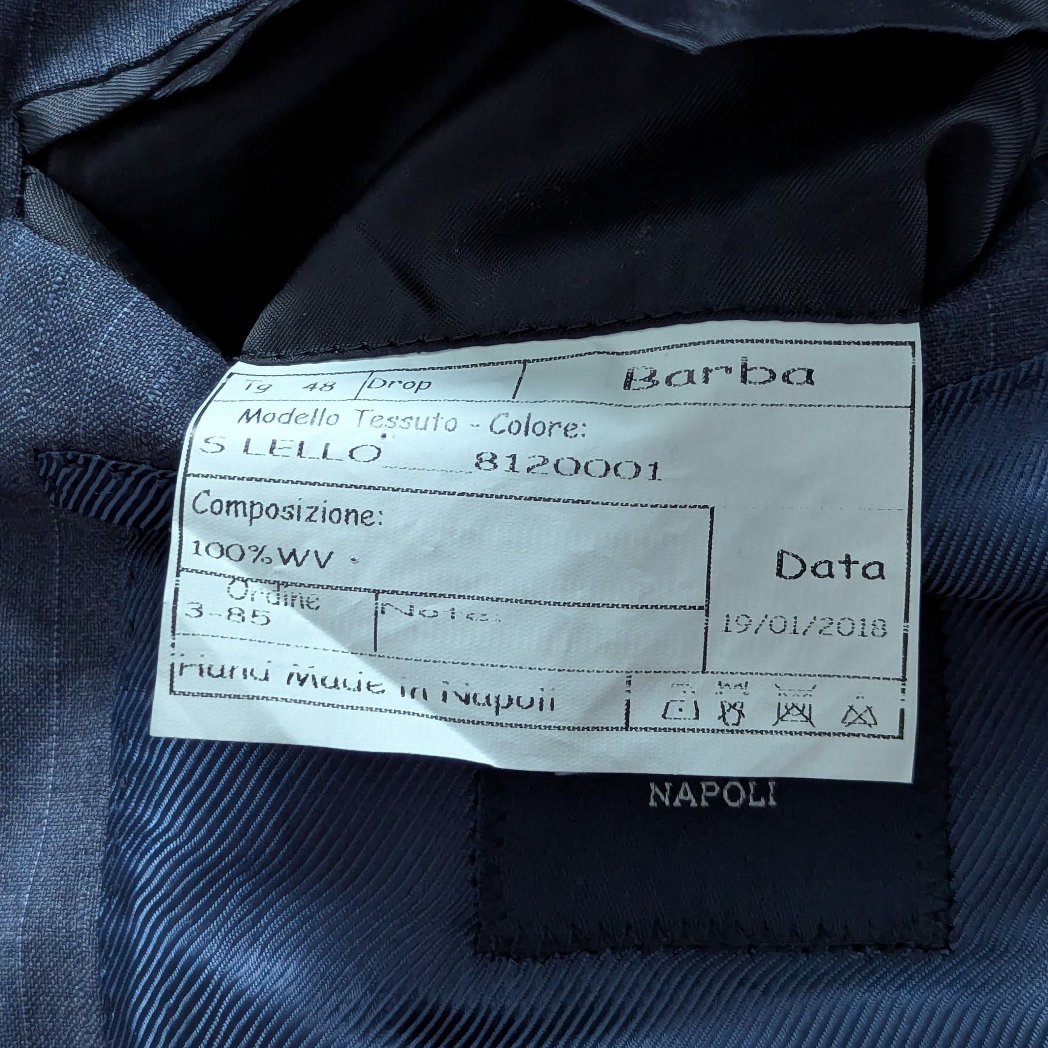 Barba Napoli BARBA Napoli Blazer Jacket Handmade In Italy Luxury Brand Size US M / EU 48-50 / 2 - 15 Thumbnail