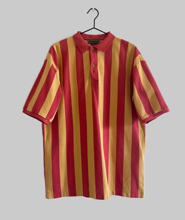 Nigel Cabourn Nigel Cabourn Wide striped short sleeve T-shirt Size US M / EU 48-50 / 2 - 1 Thumbnail