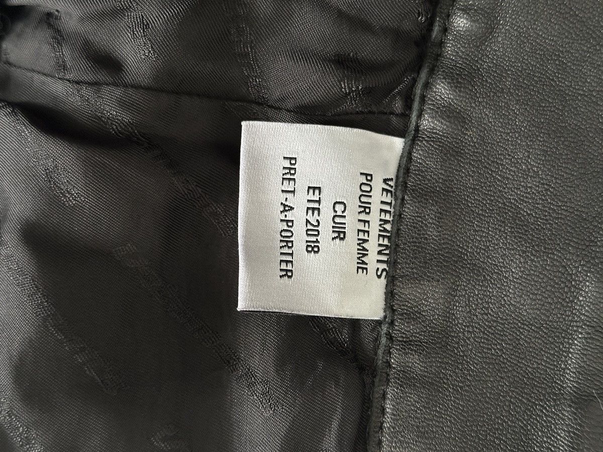 Vetements RARE Vetements 2018 Leather Cargo Skirt/Belt Bag Size 26" / US 2 / IT 38 - 7 Thumbnail