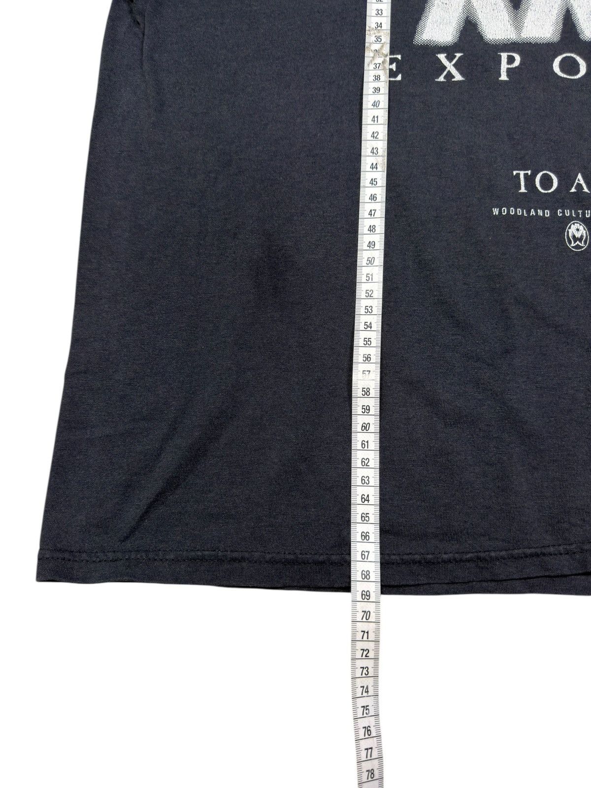 Vintage *RARE* VINTAGE 90s WOODLAND CULTURAL CENTER XXX EXPOSED TEE Size US L / EU 52-54 / 3 - 5 Thumbnail