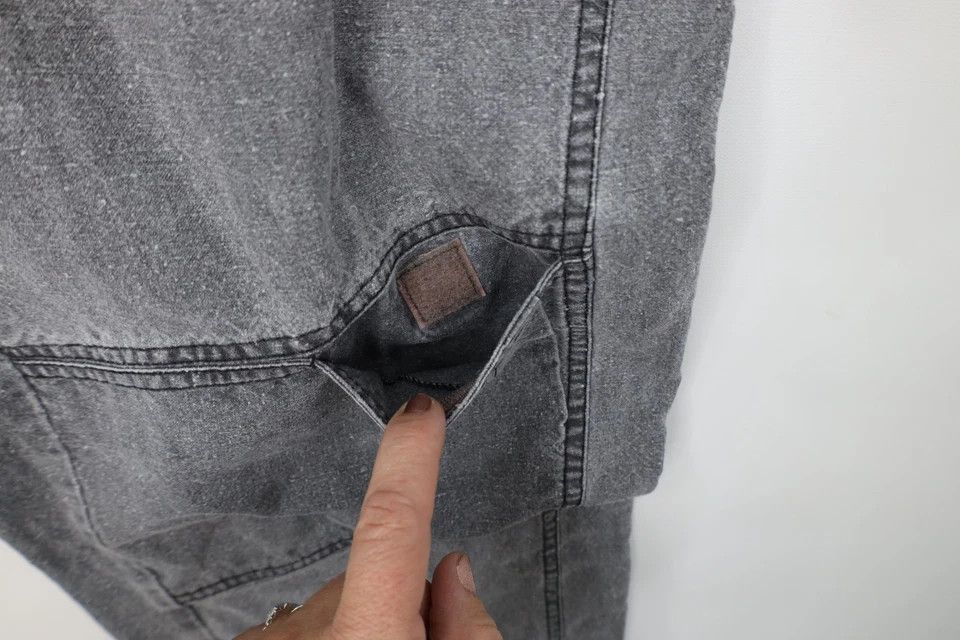 Vintage Vintage 80s Streetwear Tapered Parachute Cargo Pants Gray Size US 30 / EU 46 - 6 Thumbnail