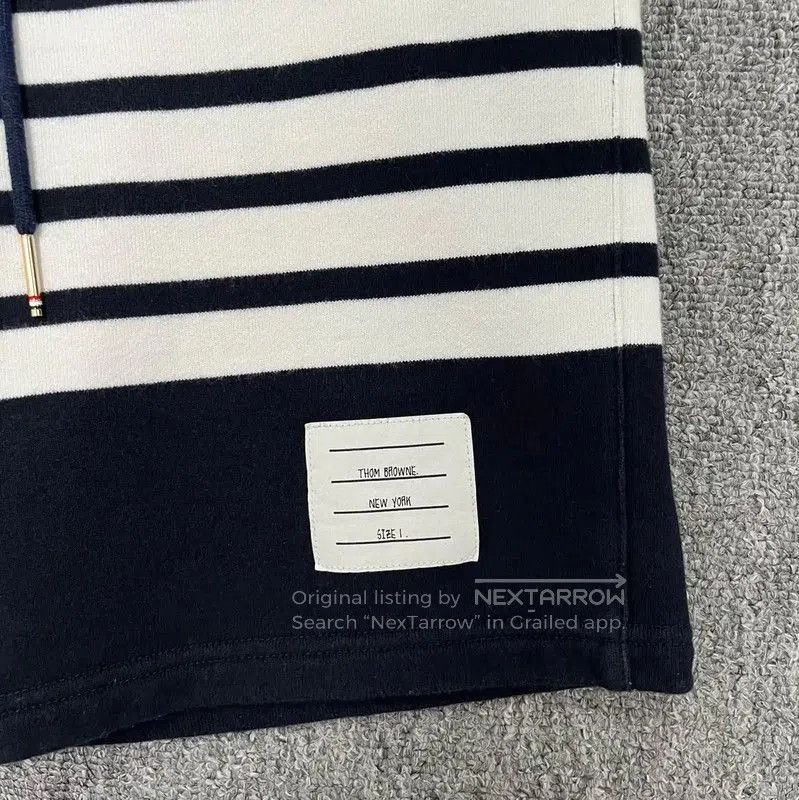 Thom Browne Thom Browne Navy Cotton Men's Shorts . Size US 27 - 3 Thumbnail